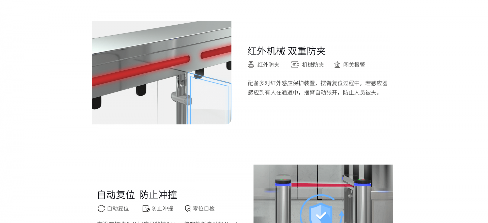 智能圓頭擺閘 擺閘 第6張